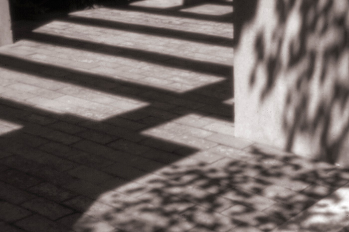 filtered light - pinhole photograph